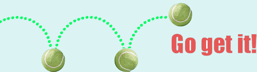 Rover Toys Image, Picture of tennis ball bouncing...