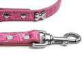 Pink Crocodile Dog Leash
