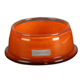 Orange Gator Dog Bowl