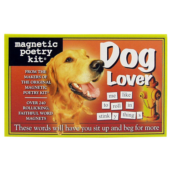 Magnetic Poetry Dog Lover Kit