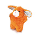 Cuddly Berber Baby Orange Bunny