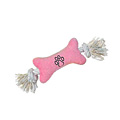 Pink Squeak n� Tug Dog Toy