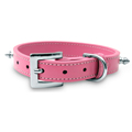Pink SPIKES Dog Collar