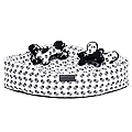 Tiny Skulls Dog Bed