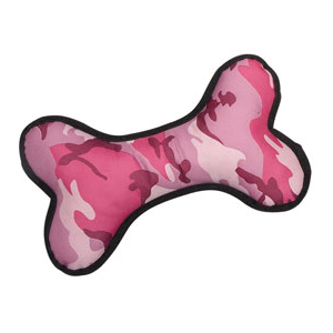 Pink Toughstructable Camo Dog Bone