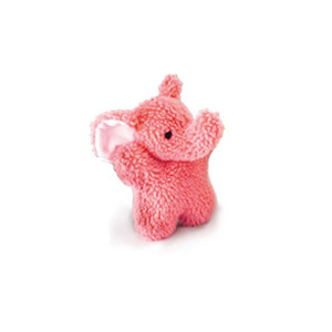 Cuddly Berber Baby Pink Elephant