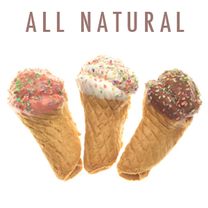 Sprinkle Cone Dog Treats